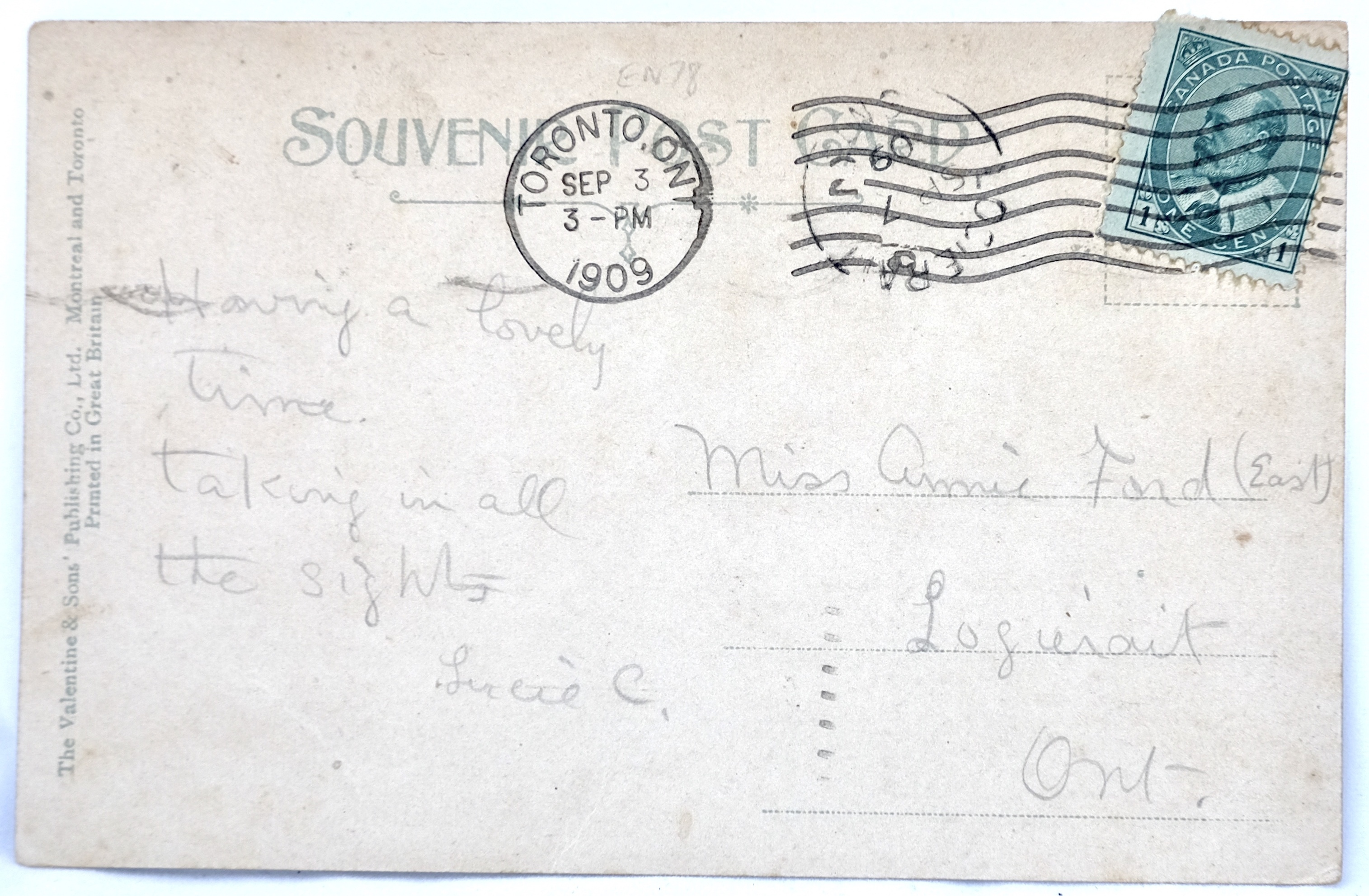 Having a lovely time